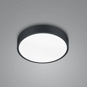 Trio Lighting Stropní svítidlo LED Waco, CCT, Ø 31 cm, černá matná