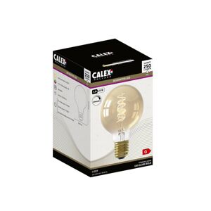 Calex Calex E27 G80 LED 3,8W filament flex 821 zlatá dim