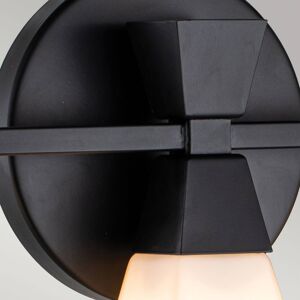 Elstead Koupelnové nástěnné světlo Bowtie, černá, 3 zdroje