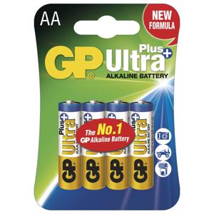 GP Batteries GP Alkalická baterie GP Ultra Plus LR6 (AA), blistr 1017214000