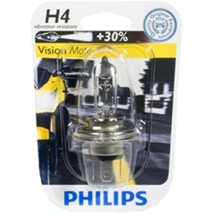 Philips H4 Vision Moto 55W 12342PRBW +30% motožárovka