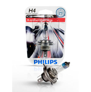 Philips X-treme Vision Moto 12342XVBW H4 P43t-38 12V 60/55W