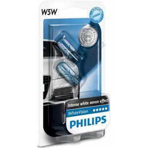 Philips W5W WhiteVision 12V 12961WHVB2