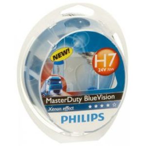 Philips H7 MasterDuty BlueVision 24V 13972MDBVS2