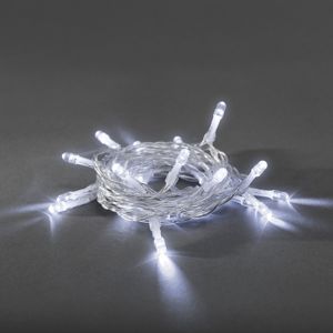 Exihand | LED Vánoční řetěz 3,5 m 20xLED/2xAA | EX0094 Studená bílá