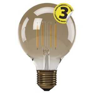 EMOS LED žárovka Vintage G95 4W E27 teplá bílá+ 1525713240