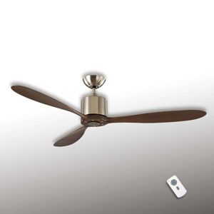 Casa Fan Aeroplan Eco stropní ventilátor, chrom, ořech