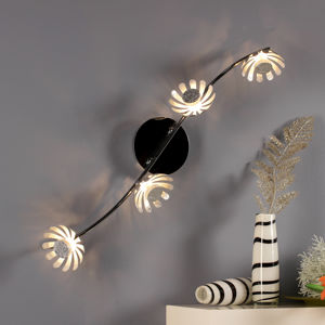 Eco-Light LED stropní svítidlo Bloom 4 zdroje stříbrná