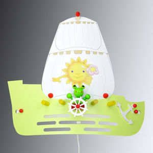 Elobra Nástěnné světlo Frosch ve tvaru plachetnice