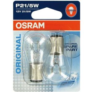 OSRAM P21/5W 7528-02B, 21/5W, 12V, BAY15d blistr