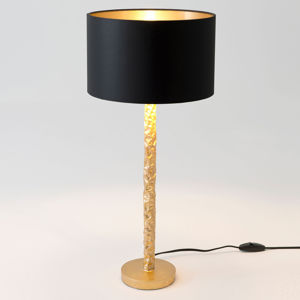 J. Holländer Stolní lampa Cancelliere Rotonda černá/zlatá 57 cm