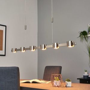 Lucande Niro – nastavitelné LED závěsné světlo,stmívatelné