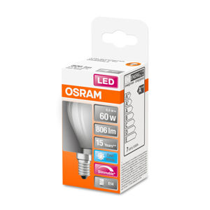 OSRAM OSRAM LED žárovka-kapka E14 6,5W 827 stmívací mat