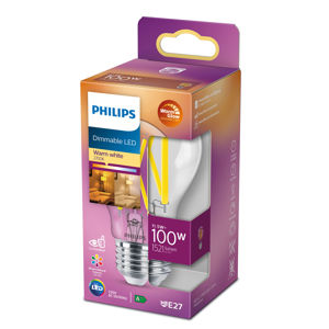 Philips Philips LED Classic WarmGlow E27 A60 10,5W čirá