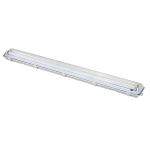 Solight stropní osvětlení prachotěsné, G13, pro 2x 120cm LED trubice, IP65, 127cm WO512