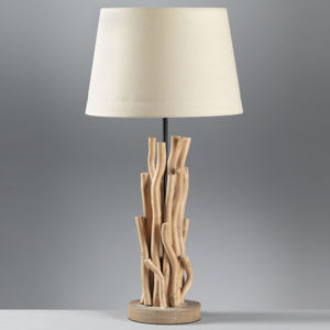 Euluna Agar stolní lampa, textil a dřevo