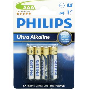 Philips Ultra Alkaline AAA 4ks LR03E4B/10