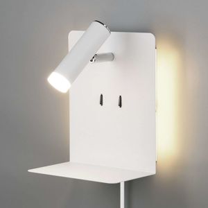 Trio Lighting Nástěnné LED světlo Element s policí bílý mat