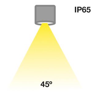 The Light Group SLC MiniOne Fixed LED downlight IP65 bílá 927