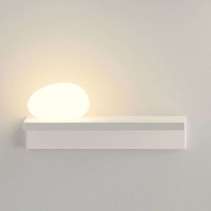 Vibia Vibia Suite LED nástěnné světlo 14 cm kámen vlevo