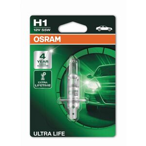 OSRAM H1 12V 55W P14,5s ULTRA LIFE 4 roky záruka 1ks blistr 64150ULT-01B