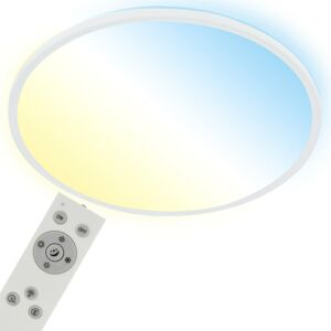 BRILONER Ultraploché CCT svítidlo LED panel, pr.48 cm, LED, 31 W, 3500 lm, bílé BRILO 3728-016