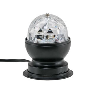BRILONER RGB LED stolní lampa, pr. 8,8 cm, 3 W, černá BRILO 7347-015