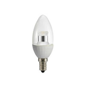 Civilight LED žárovka svíčka KP25T4 C37 4W E14 2700K