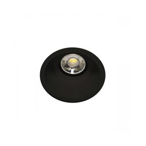 KOHL LIGHTING KOHL-Lighting MOON zapuštěné svítidlo s rámečkem pr. 85 mm černá 8 W LED  Non-Dimm