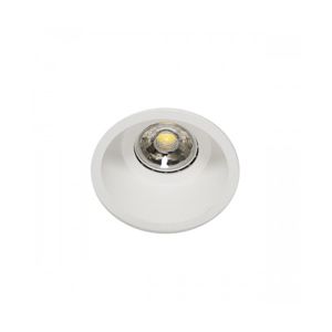 KOHL LIGHTING KOHL-Lighting MOON zapuštěné svítidlo s rámečkem pr. 85 mm bílá 8 W LED  Non-Dimm