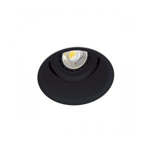 KOHL LIGHTING KOHL-Lighting OZONE zapuštěné svítidlo s rámečkem pr. 90 mm černá 8 W LED