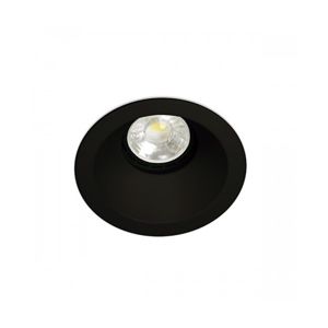 KOHL LIGHTING KOHL-Lighting VENUS DIP IP65 zapuštěné svítidlo s rámečkem pr. 85 mm černá 8 W LED