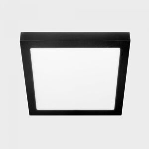 KOHL LIGHTING KOHL-Lighting DISC SLIM SQ stropní svítidlo černá 24 W 3000K Push