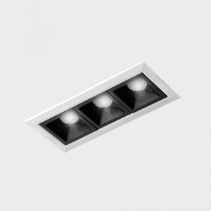 KOHL LIGHTING KOHL-Lighting NSES zapuštěné svítidlo s rámečkem 105x45 mm bílá-černá 6 W CRI 90 2700K PUSH
