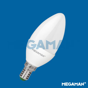 MEGAMAN LC0404.9 LED svíčka 4,9W E14 4000K LC0404.9/CW/E14 Studená bílá
