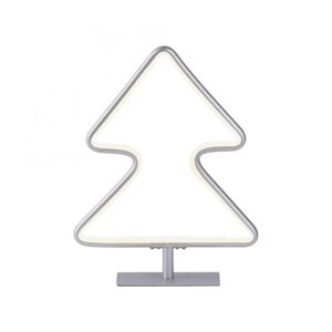 PAUL NEUHAUS LEUCHTEN DIREKT LED stolní lampa, jedle, 32cm, stříbrná, dekorativní, vánoční 2700K LD 11065-21