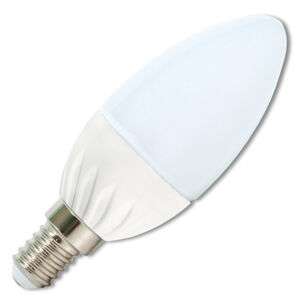 Ecolite LED mini svíčka E14,5W,4100K, 440lm LED5W-SV/E14/4100