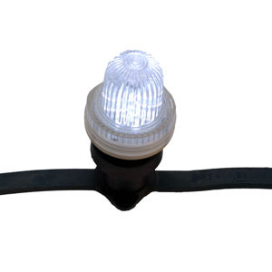 DecoLED LED žárovka - FLASH, ledově bílá, patice E27