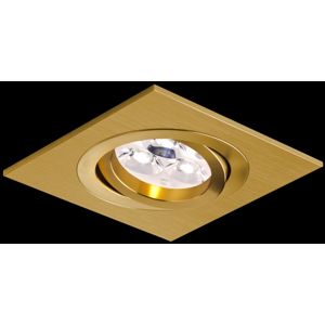 BPM Vestavné svítidlo Aluminio Oro, zlatá, 1x50W, 230V 8097 2011GU