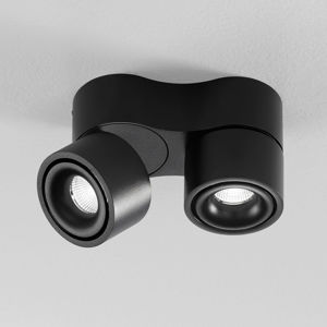 Egger Licht Egger Clippo S Duo LED stropní spot, černý, 3 000K