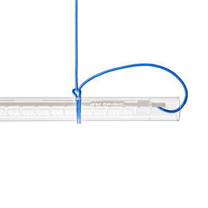 Ingo Maurer Ingo Maurer Tubular LED závěsné světlo, bílá/modrá