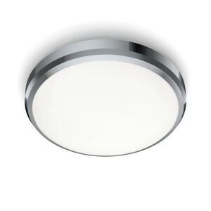 LED Koupelnové stropní přisazené svítidlo Philips DORIS CL257 8718699777210 6W 640lm 4000K IP44 22cm chromové