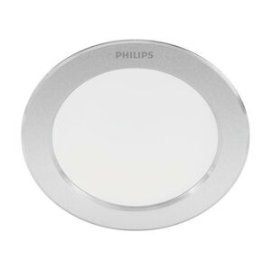 LED Zapuštěné bodové svítidlo Philips DIAMOND CUT DL251 8718699778057 3,5W 300lm2700K IP20 9,5cm stříbrné
