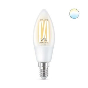 LED Žárovka WiZ Tunable White Filament 8718699787196 E14 C35 4,9-40W 470lm 2700-6500K, stmívatelná
