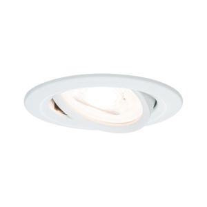 PAULMANN Vestavné svítidlo LED Nova kruhové 1x6,5W GU10 bílá mat výklopné 934.30 P 93430