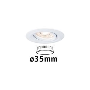 PAULMANN LED vestavné svítidlo Nova mini výklopné 1x4W 2700K bílá mat 230V 942.92