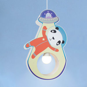 Elobra Závěsné světlo Little Astronauts Panda