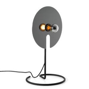 Wever & Ducré Lighting WEVER & DUCRÉ Mirro stolní lampa 1.0 černá/chrom